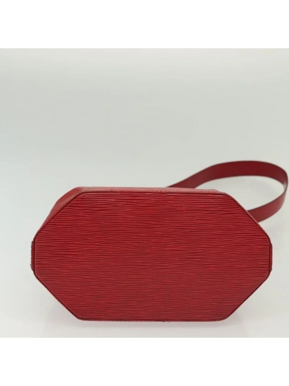 Authentic LOUIS VUITTON Epi Sac Depaule PM Shoulder Bag Red M80207 LV